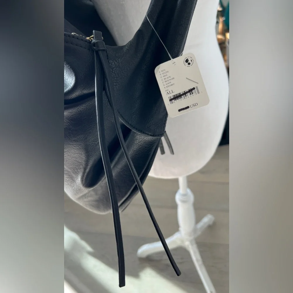 Free People Black Hobo Bag - Picture 13 of 16